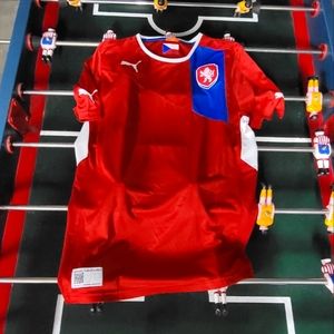 SZECH REPUBLIC SOCCER JERSEY SIZE M